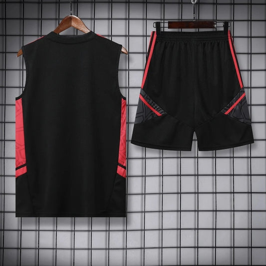 ENSEMBLE DÉBARDEUR BAYERN MUNICH NOIR & ROUGE 23_24