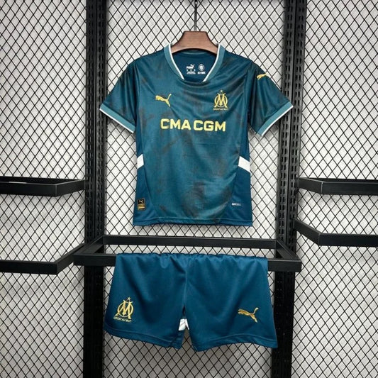 KIT ENFANT OLYMPIQUE DE MARSEILLE EXTÉRIEUR 24/25