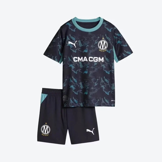 KIT ENFANT OLYMPIQUE DE MARSEILLE EXTÉRIEUR 26/27
