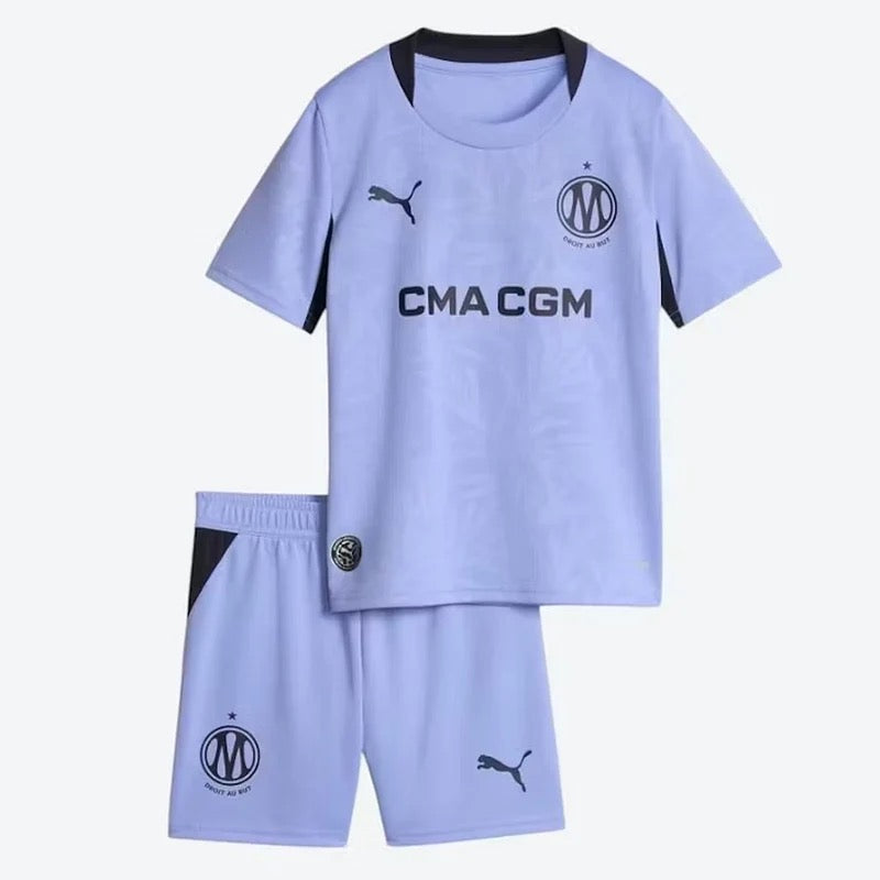 KIT ENFANT OLYMPIQUE DE MARSEILLE THIRD 26/27