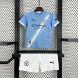 KIT ENFANT MANCHESTER CITY DOMICILE 25/26