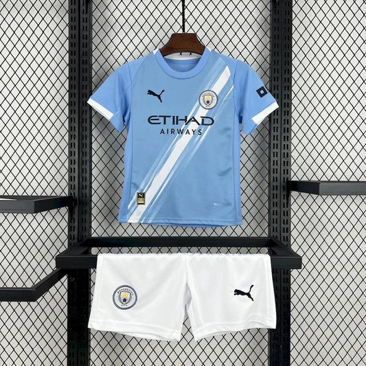 KIT ENFANT MANCHESTER CITY DOMICILE 25/26