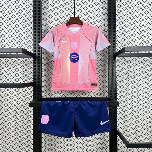 KIT ENFANT FC BARCELONE CONCEPT ROSE 25/26