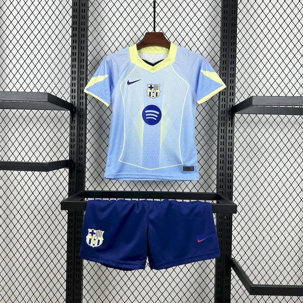 KIT ENFANT FC BARCELONE CONCEPT BLEU 25/26