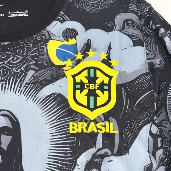 BRÉSIL CONCEPT NOIR STATUE RIO 2024