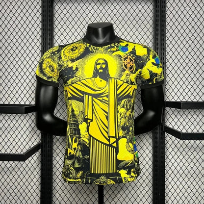 BRÉSIL CONCEPT NOIR/JAUNE STATUE RIO 2024