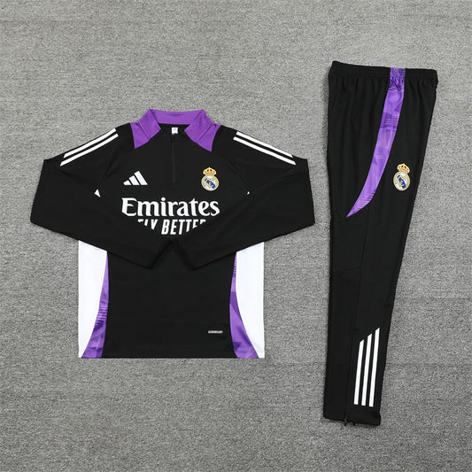SURVET REAL MADRID NOIR & MAUVE 24/25