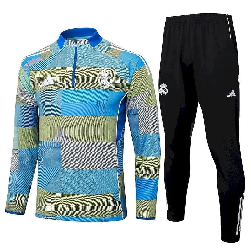 SURVET REAL MADRID RAYÉ BLEU & VERT 25/26 Prix de vente
