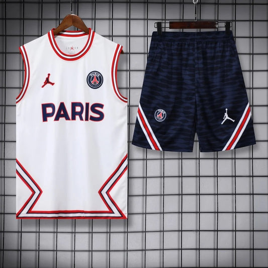 ENSEMBLE DÉBARDEUR PSG BLANC 22/23