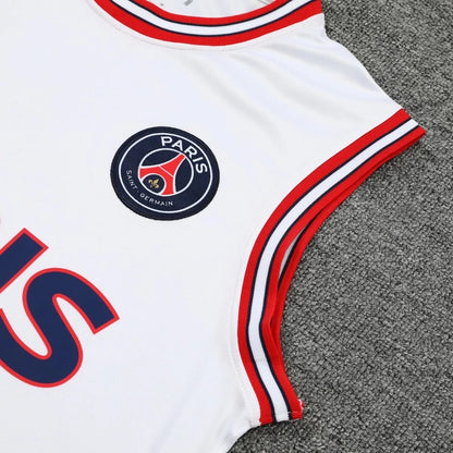 ENSEMBLE DÉBARDEUR PSG BLANC 22/23