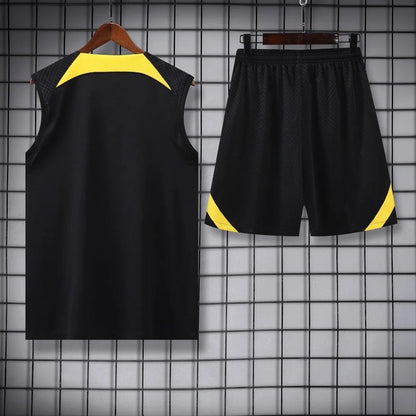 ENSEMBLE DÉBARDEUR PSG NOIR & JAUNE 23/24