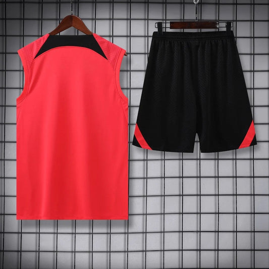 ENSEMBLE DÉBARDEUR PSG ROUGE 23/24
