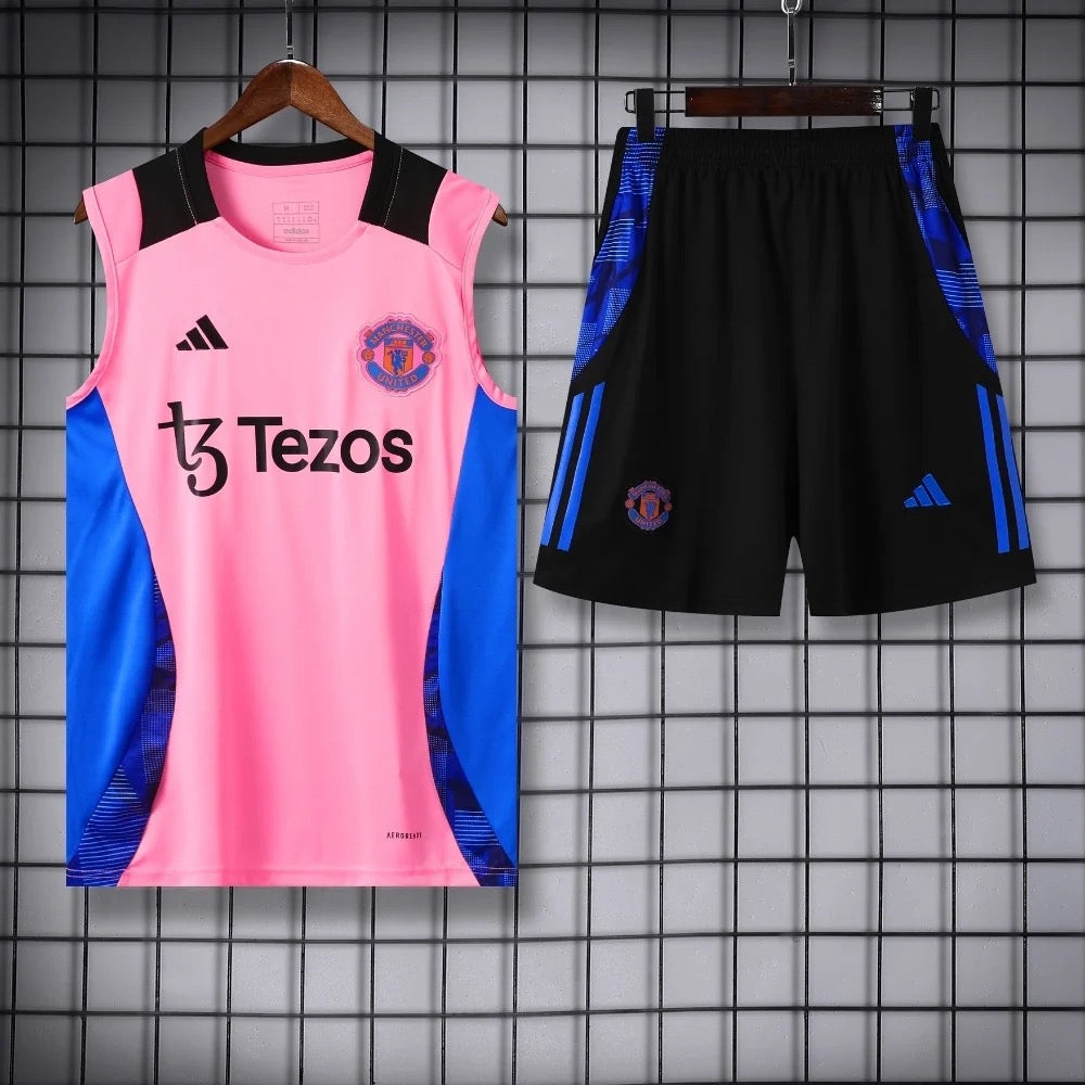 ENSEMBLE DÉBARDEUR MANCHESTER UNITED ROSE 24/25