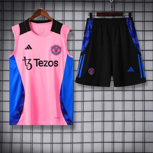 ENSEMBLE DÉBARDEUR MANCHESTER UNITED ROSE 24/25