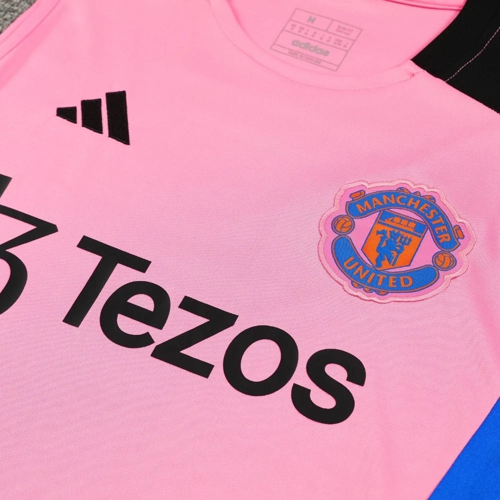 ENSEMBLE DÉBARDEUR MANCHESTER UNITED ROSE 24/25