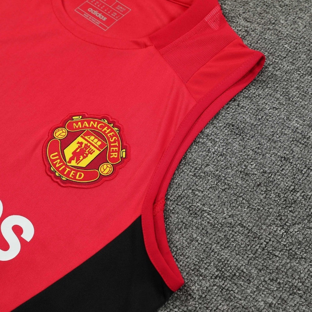ENSEMBLE DÉBARDEUR MANCHESTER UNITED ROUGE 24/25