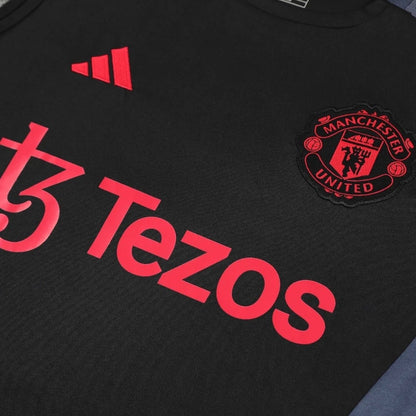 ENSEMBLE DÉBARDEUR MANCHESTER UNITED NOIR 24/25