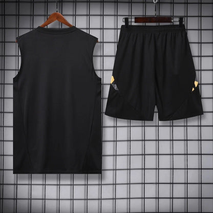 ENSEMBLE DÉBARDEUR REAL MADRID CONCEPT JAUNE 24/25
