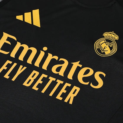 ENSEMBLE DÉBARDEUR REAL MADRID CONCEPT JAUNE 24/25