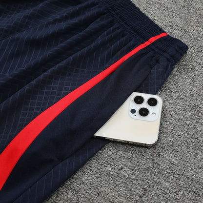 ENSEMBLE DÉBARDEUR FC BARCELONE BLEU MARINE 22/23