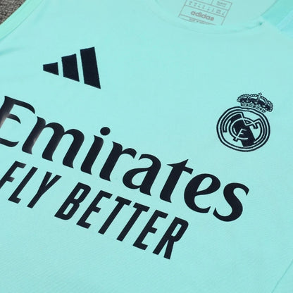ENSEMBLE DÉBARDEUR REAL MADRID BLEU FUSHIA 24/25