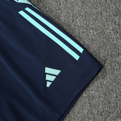 ENSEMBLE DÉBARDEUR REAL MADRID BLEU FUSHIA 24/25