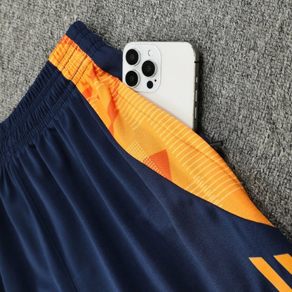 ENSEMBLE DÉBARDEUR REAL MADRID BLEU & ORANGE 24/25