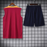 ENSEMBLE DÉBARDEUR FC BARCELONE ROUGE 24/25
