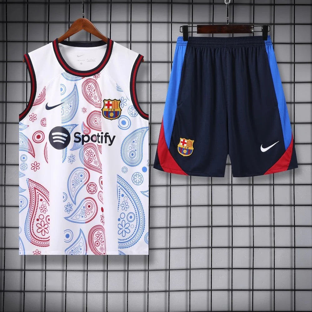 ENSEMBLE DÉBARDEUR FC BARCELONE SECOND CONCEPT CATALOGNE 24/25