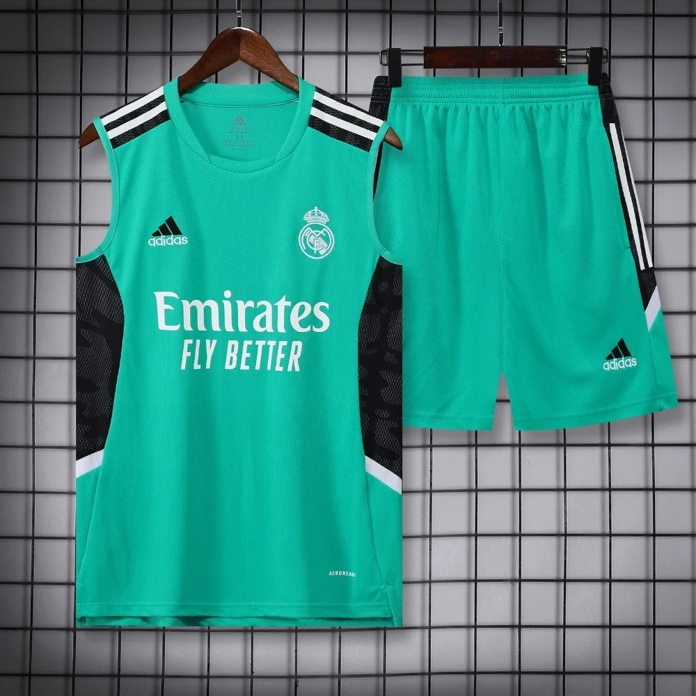 ENSEMBLE DÉBARDEUR REAL MADRID BLEU 22/23