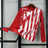 ATLETICO MADRID AVANT MATCH ROUGE MANCHES LONGUES 25/26
