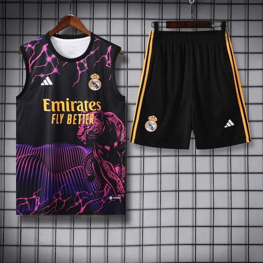 ENSEMBLE DÉBARDEUR REAL MADRID CONCEPT PANTHÈRE 24/25