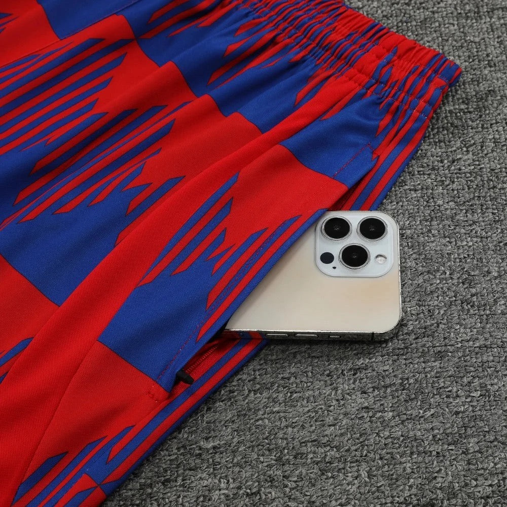 ENSEMBLE DÉBARDEUR FC BARCELONE CONCEPT ROUGE 23/24