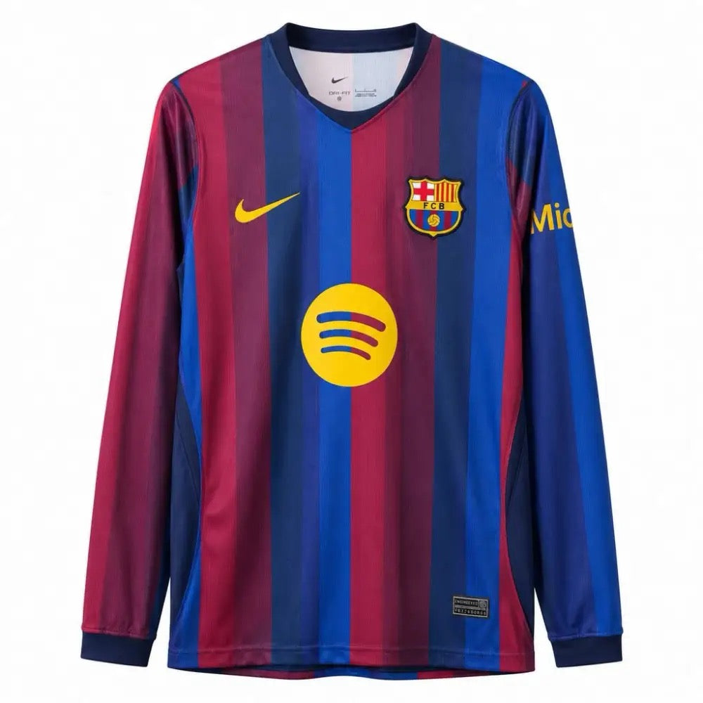 FC BARCELONE DOMICILE MANCHES LONGUES 26/27