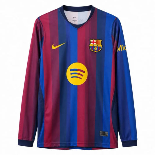 FC BARCELONE DOMICILE MANCHES LONGUES 26/27