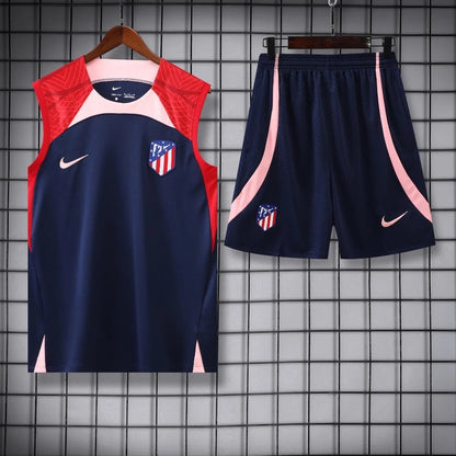 ENSEMBLE DÉBARDEUR ATLETICO MADRID BLEU 22/23