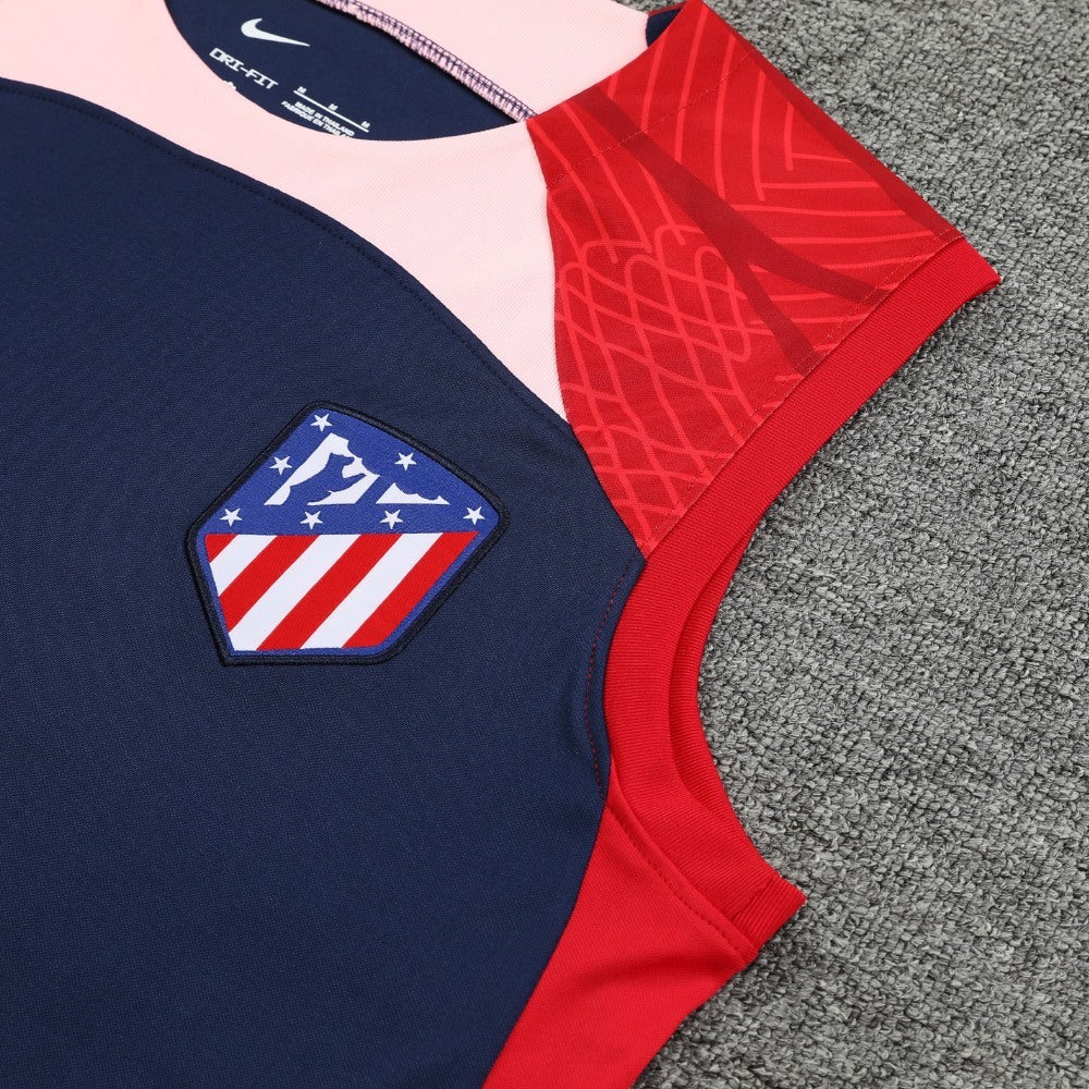 ENSEMBLE DÉBARDEUR ATLETICO MADRID BLEU 22/23