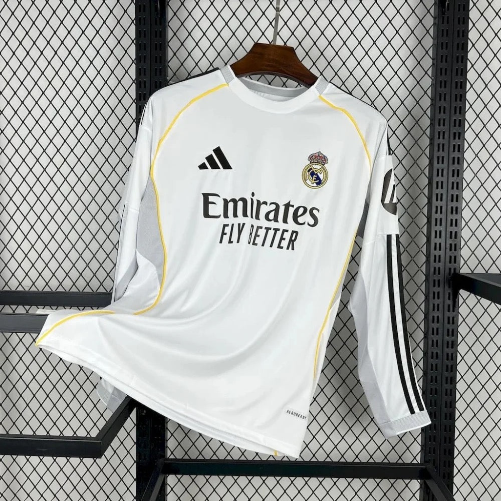 REAL MADRID DOMICILE MANCHES LONGUES 25/26