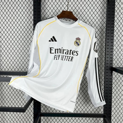 REAL MADRID DOMICILE MANCHES LONGUES 25/26