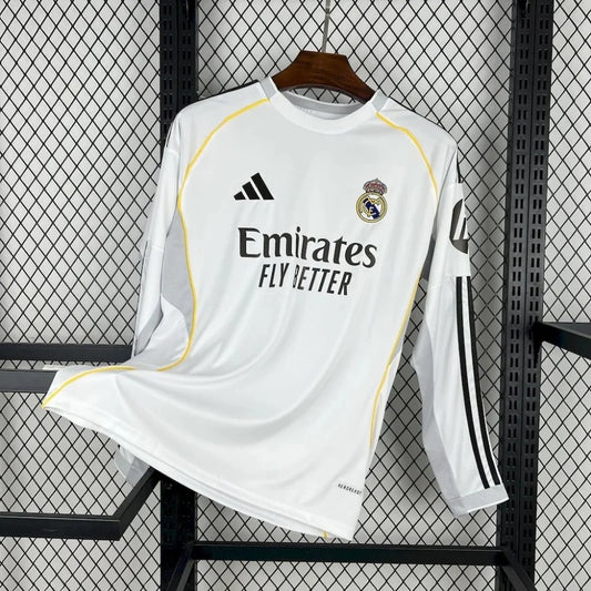 REAL MADRID DOMICILE MANCHES LONGUES 25/26