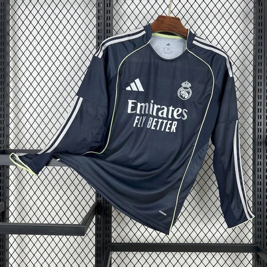 REAL MADRID EXTÉRIEUR MANCHES LONGUES 25/26
