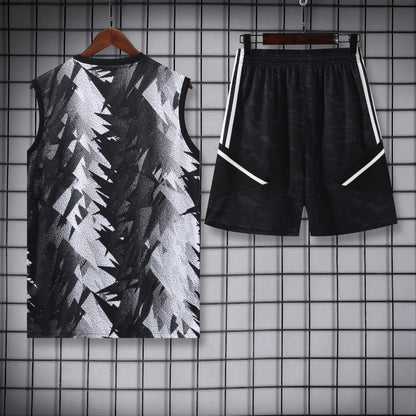 ENSEMBLE DÉBARDEUR JUVENTUS TURIN NOIR & BLANC 23/24