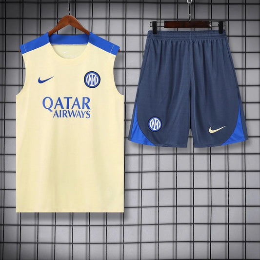 ENSEMBLE DÉBARDEUR INTER MILAN CRÈME 24/25