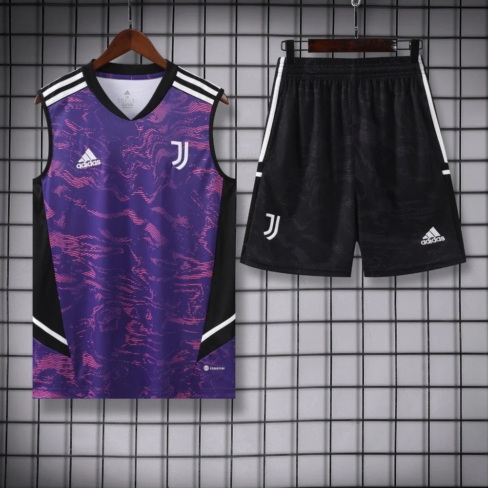 ENSEMBLE DÉBARDEUR JUVENTUS TURIN MAUVE 23/24