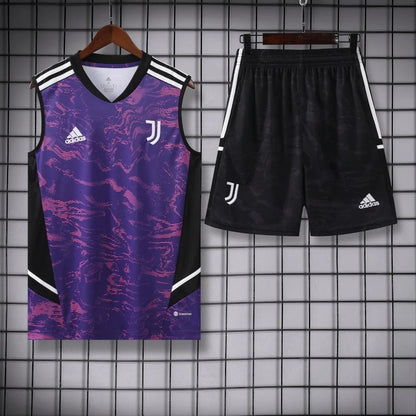 ENSEMBLE DÉBARDEUR JUVENTUS TURIN MAUVE 23/24