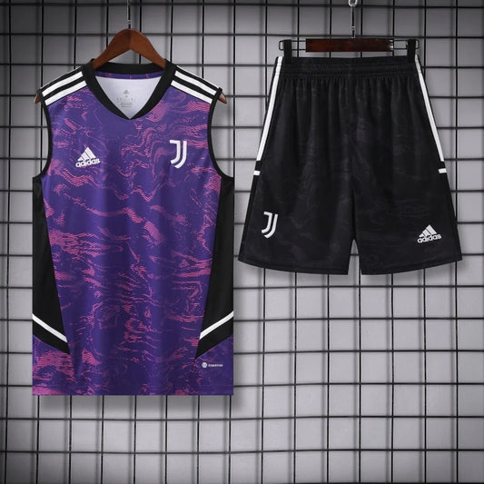 ENSEMBLE DÉBARDEUR JUVENTUS TURIN MAUVE 23/24