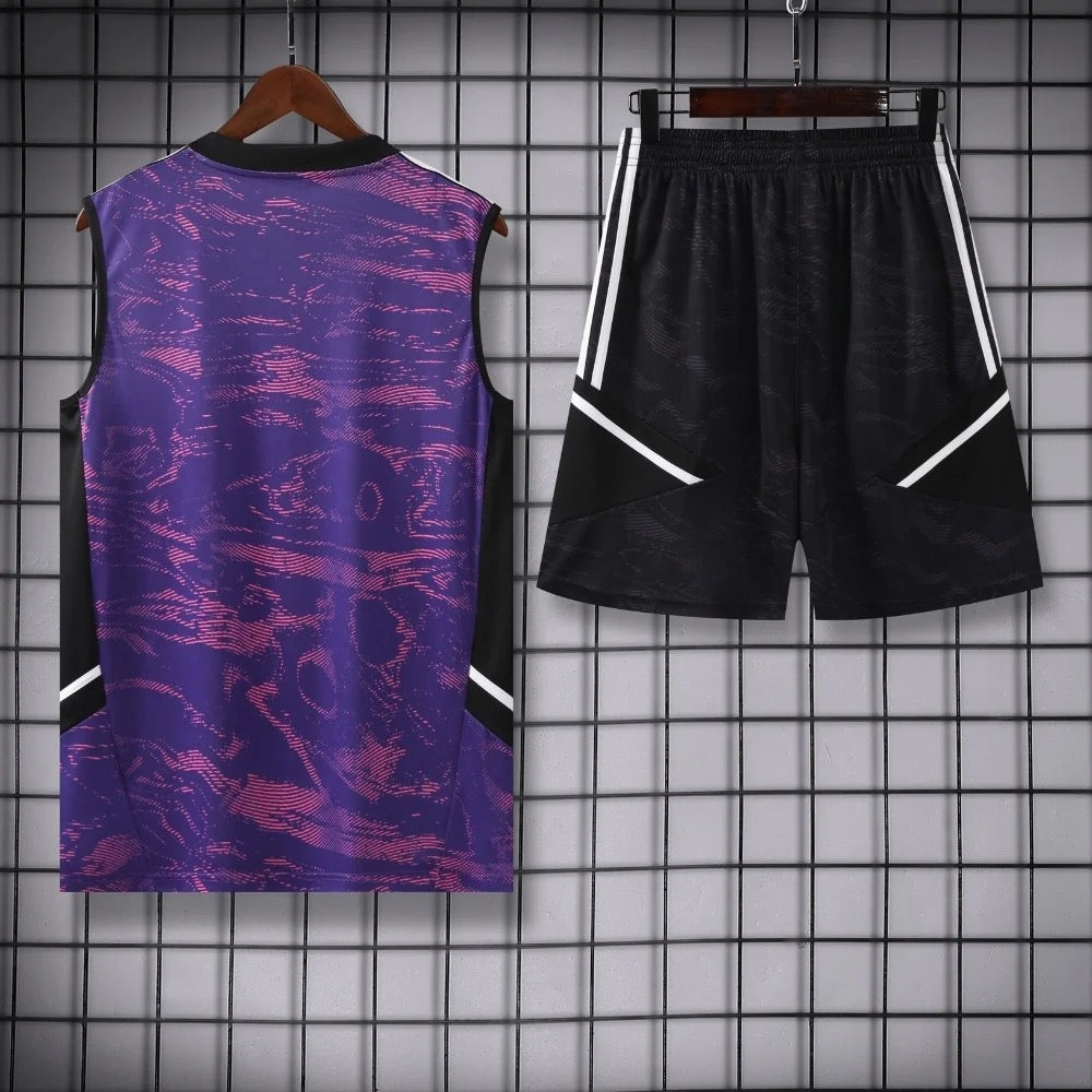 ENSEMBLE DÉBARDEUR JUVENTUS TURIN MAUVE 23/24