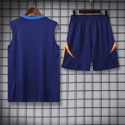 ENSEMBLE DÉBARDEUR JUVENTUS TURIN BLEU 24/25