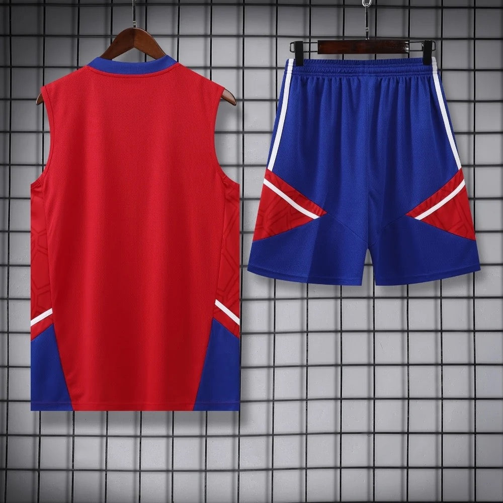 ENSEMBLE DÉBARDEUR BAYERN MUNICH ROUGE & BLEU 23/24
