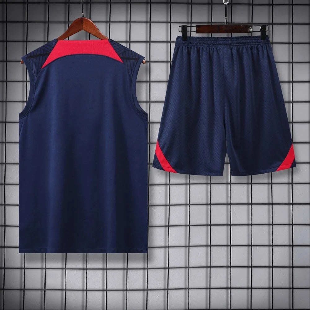 ENSEMBLE DÉBARDEUR RB LEIPZIG BLEU 23/24